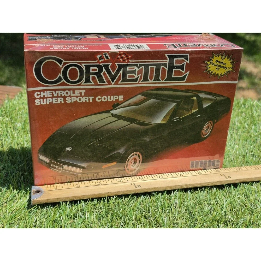 MPC Corvette Chevrolet Super Sport Coupe Car Model Kit #6364 New Sealed*